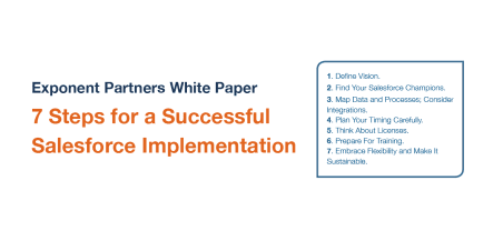 7 steps for a successful salesforce implementation white paper