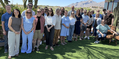 The full Exponent Partners team at the most recent company offsite.